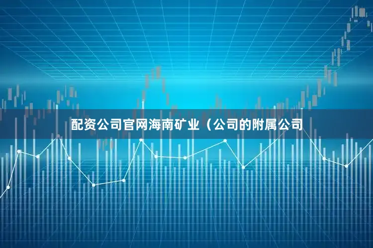配资公司官网海南矿业（公司的附属公司