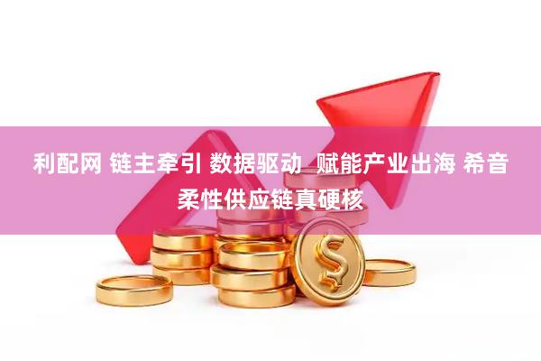 利配网 链主牵引 数据驱动  赋能产业出海 希音柔性供应链真硬核