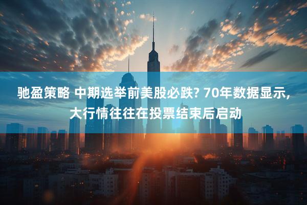 驰盈策略 中期选举前美股必跌? 70年数据显示, 大行情往往在投票结束后启动